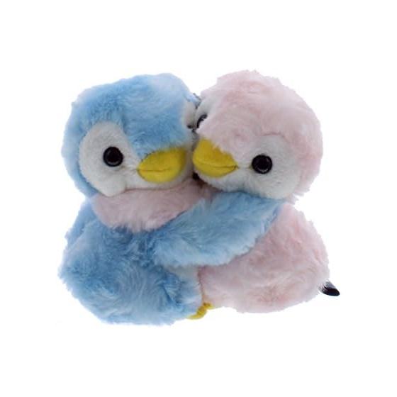Takeoff Plush Mecha Love 2 Penguin Blue Pink S size