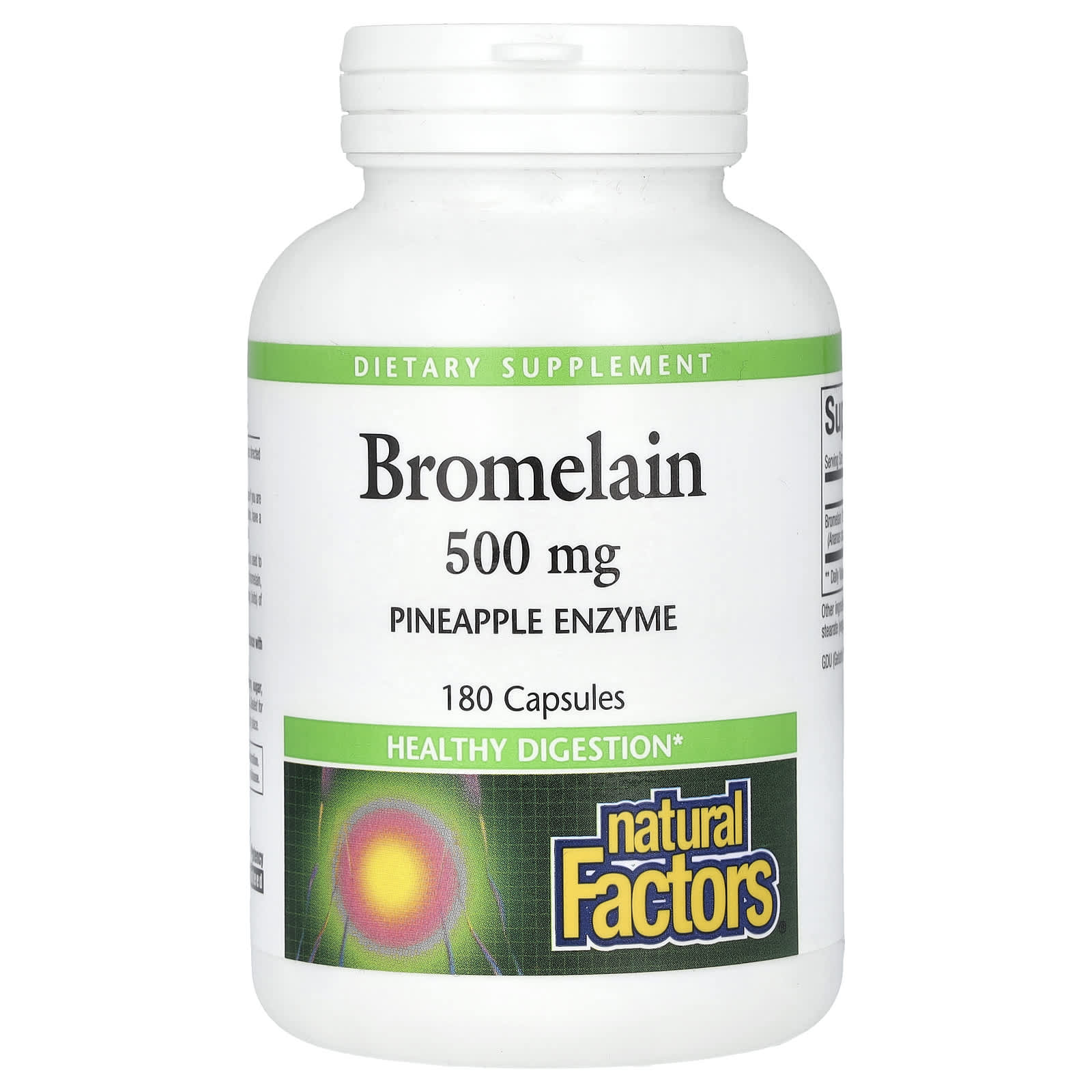 

Bromelain, 500Mg, 180 Capsules