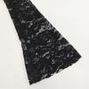Women's Autumn/winter Lace Splicing Long Sleeve Sexy Slit Slim Dress Dress