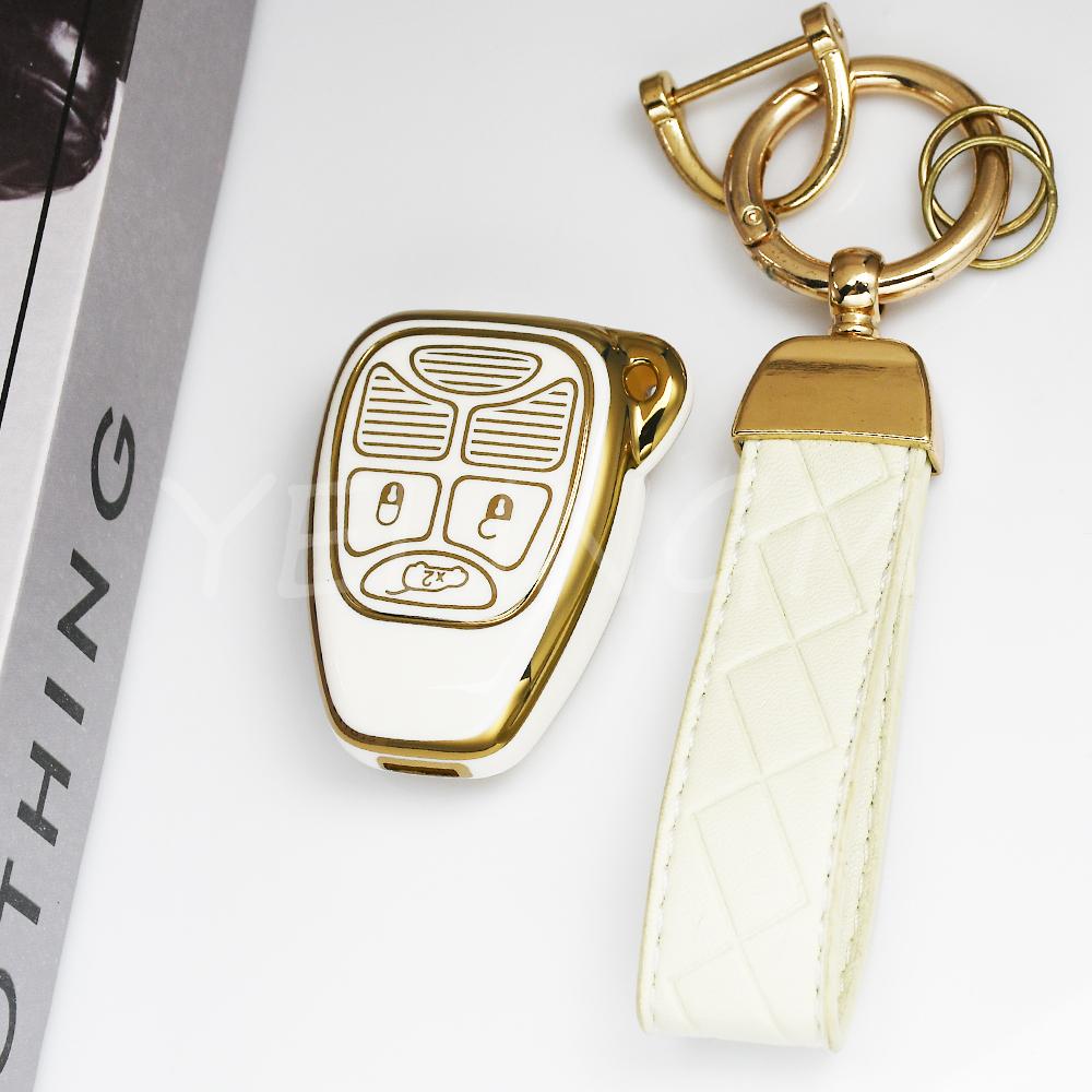 Car Key Case Cover For Jeep Renegade Grand Cherokee Chrysler 300 Pt Dodge Jcuv Caliber Nitro Wrangler Compass Patriot Liberty