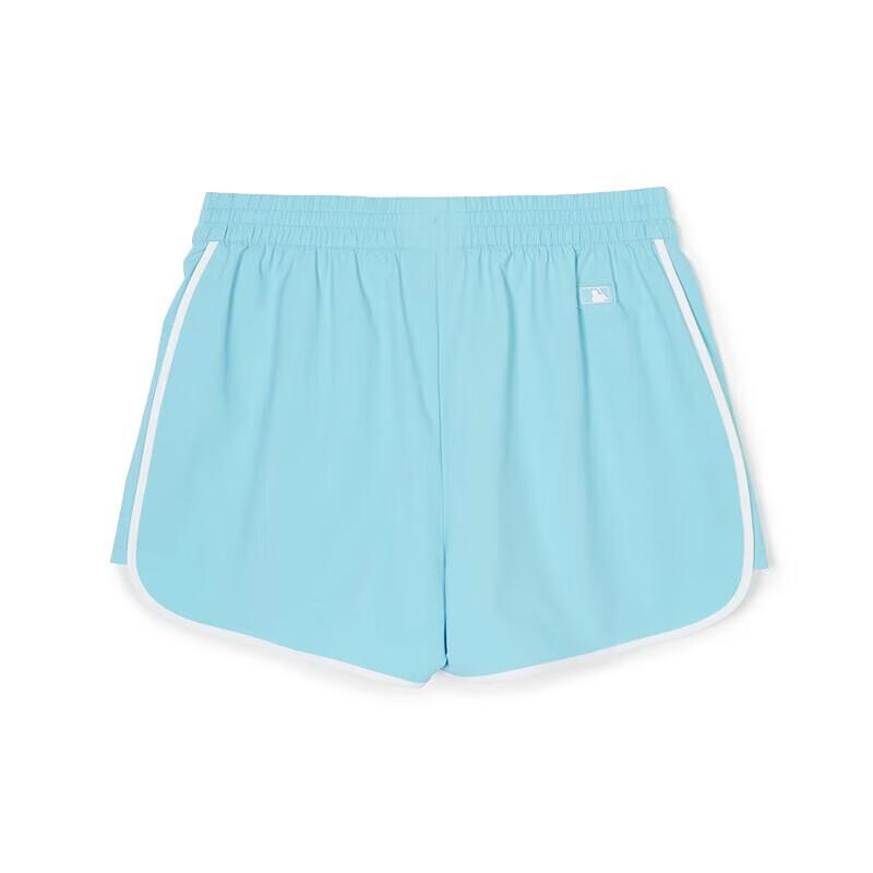 New MLB SS24 Casual Shorts Women's Aqua Blue 3FSMB0743-07ABS