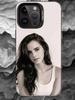 E-Emma Watson Phone Case For iPhone 17 16 15 14 13 12 11 Pro Max Plus Silver Matte Black Cover