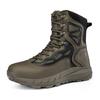 Fashion Wear-Resistant Men Motorcycle Boots Non-Slip Male Mid-Calf Boots Leisure Walk High Top Shoes Outdoor Versatile Botas Ankle Boots