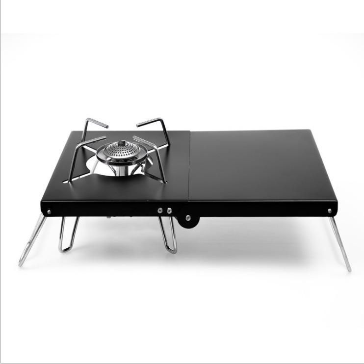 Compact Japanese-Style Folding Table with Heat Insulation - Aluminum Alloy Camping Stove Stand