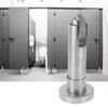 Trennwand-Stützfuß Trennwand-Stützfuß Edelstahl Glaszaun-Klemme für öffentliche Badezimmer Toiletten