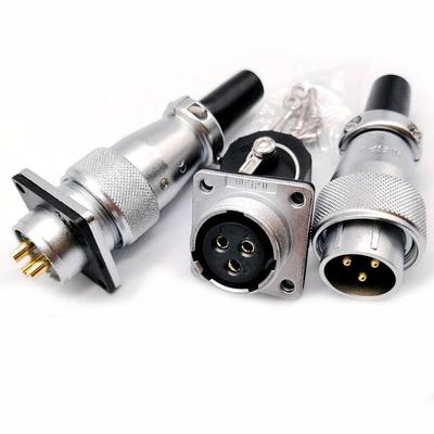 WEIPU WS20 TQ+Z 2 3 4 5 6 7 8 9 12 15Pin Industrial Waterproof Connector AC DC Power Soldering Terminal Wire Electric Connectors
