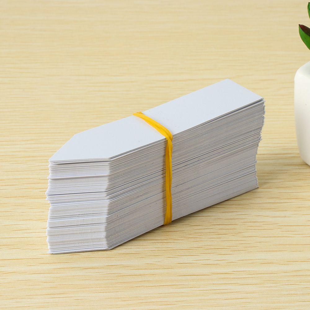 100Pcs PVC Greenhouse  Seeds Waterproof Nursery Pot Garden Tools Seedling Tags Plants Label