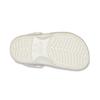 Crocs Zueco Clásico Exterior Punta Abierta Tacón Plano Clásico Brillante Deportivo Sandalias con Agujeros para Niños Color Ostra Modelo Infantil