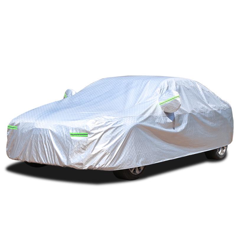 Four Seasons Thickened Universal Car Cover - Dustproof, Sun Protection, Anti-scratch Indoor dustproof aluminum film