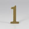 Bronze Color Door Number With Backing Adhesive House Number Apartment Door Number For Outdoor Hotel Home Mailbox Label