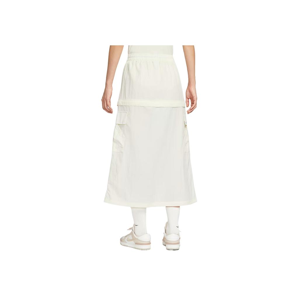 Nike Sportswear Minimalist Fashion Versatile Trendy Casual Long Skirt Women Skirts IH9275-047
