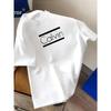 Perfect Summer Choice: Stylish Casual Short-sleeve T-shirt, Soft and Comfortable with Print