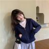 Women S Loose Fit Short Hooded Zip Up Long Sleeve Sweatshirt