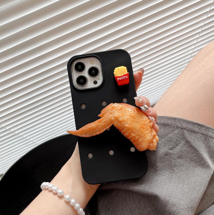 

Premium Cola Chicken Wings & Legs iPhone 17/16 Pro Max Case 13 Pro Max (Bagged)