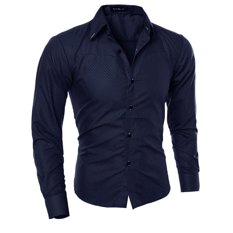 Premium Quality Soft Men Shirt With Long Sleeves And Timeless Solid Color