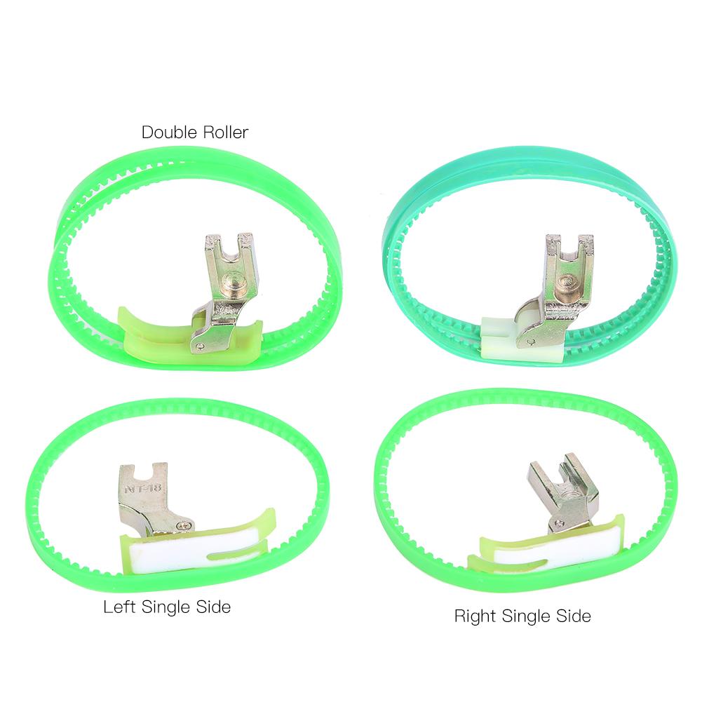 Industrial Sewing Machine Roller Presser Foot Double Roller Left Right Single Side Presser Foot