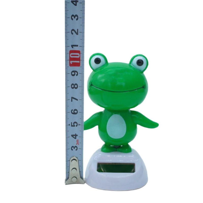Popular Solar-Powered Frog Dashboard Ornament – Cute Car Decor Gift