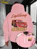 2025 Disney Cars Lightning McQueen Hoodie Loose Hoodie Sweatshirt Birthday Gift for Disney Pixar Cars Fans