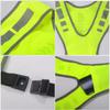 Running Lightweight Vest for Biking Adjustable Safety Vests Outdoor Night Walking Safety Straps Waterproof Gear