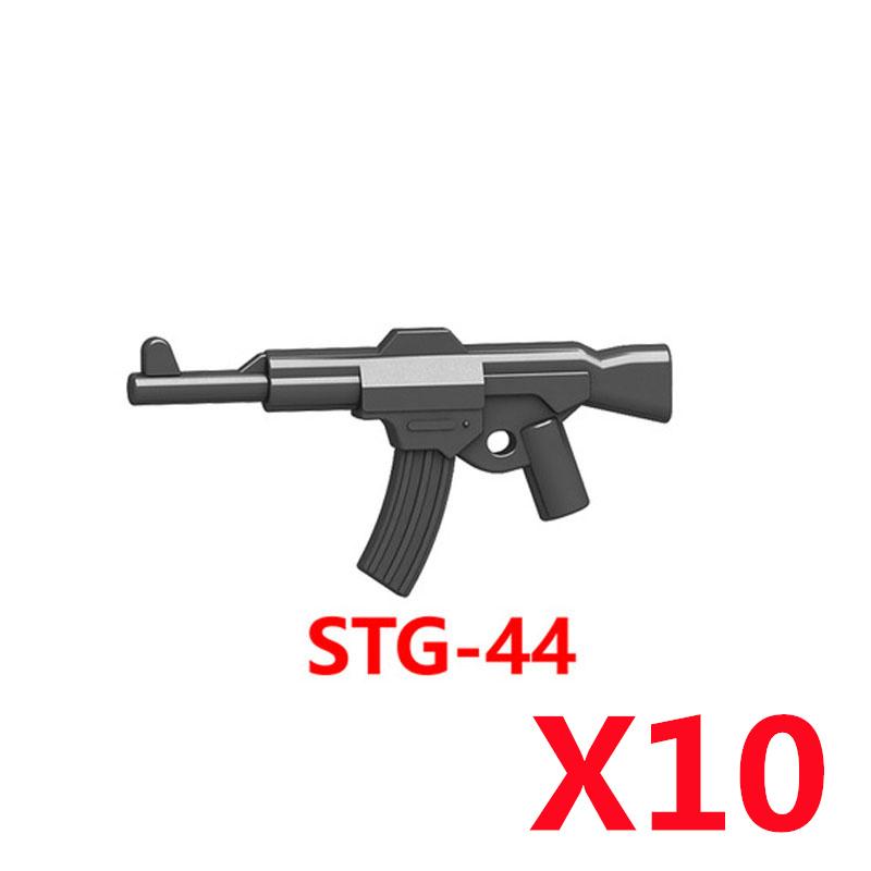 Militärwaffen MOC Bausteine Figuren Soldat US Sowjetischer Gewehr Mini-Kanone Raketenwerfer MG42 RPG Kugel Spielzeug Geschenk K022