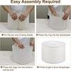 Modern Style Linen Small Lamp Shades Neutral Tone Minimalist Lamp Shade Adapter Beige Color Lamp Shade Ring Lighting Accessories