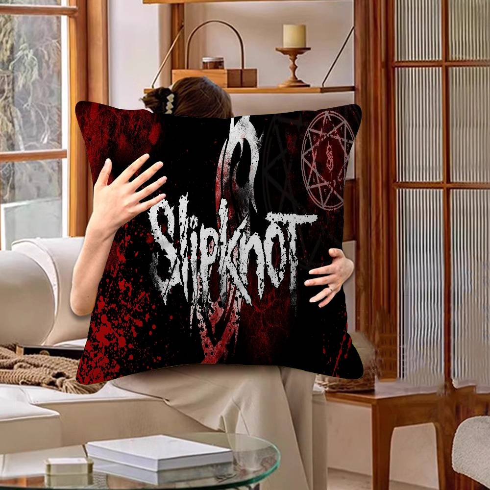 S-S-Slipknotes Band Personalized Pillow Dust Cover Bedroom Kids Party Decoration Pillowcase Birthday Children Gift