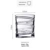Shangqi Rotating Engraved Whisky Glasses