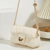 Female Messenger Bag with One Shoulder Diagonal Chain Bag Rhombic Armpit Bag Women's Fashion