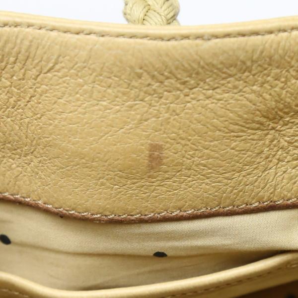 Kate Spade Circular Braided Rope Handle Tote Bag Beige Women Used