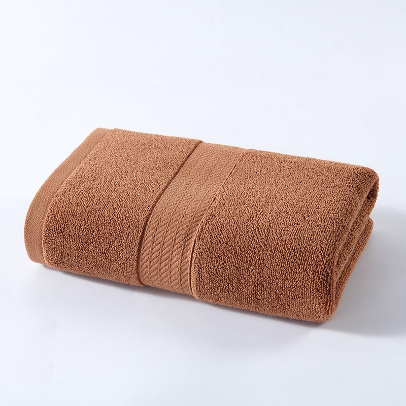

Pure Cotton Adults Larger Towels Bath Towels Plain Bath Towels Larger Moisture-wicking Face Wipes Durable Durable 50*100CM