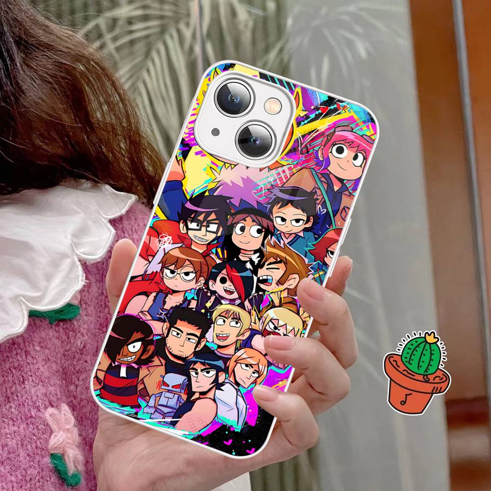 Comedy Film Scott Pilgrim VS The World Tempered Glass For Iphone 14 13 12 11 Pro Mini XS MAX 14Plus X XS XR Cover