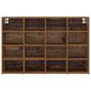 Shoe Cabinet with Shelf Rustic Wood Look 103 x 30 x 67 cm Engineered Wood