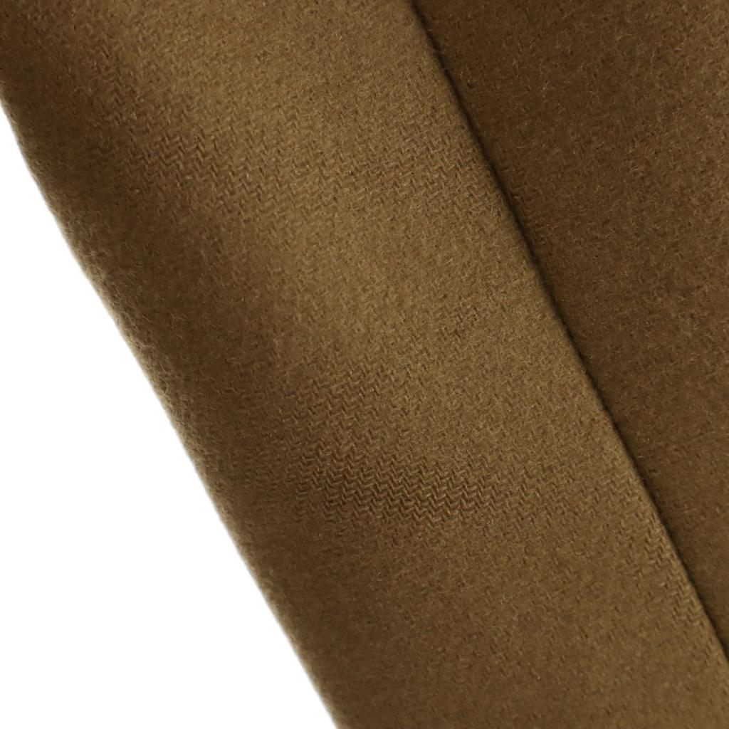 EDIFICE Stainless collar coat L Khaki Brown Men's Used