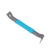 Nail Puller Tool Woodworking Mini Pry Bar Universal Stainless Steel Crowbar Blue with Handle