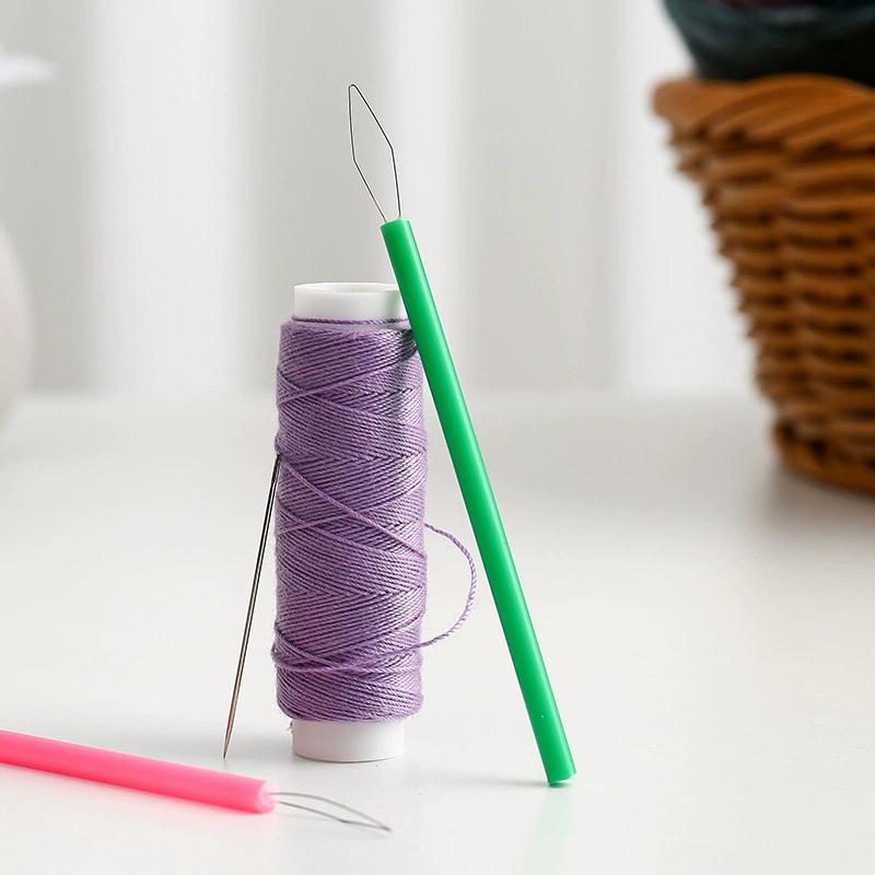 5pcs Essential Plastic Threading Tool Set for Sewing - a Convenient Sewing Tool Suitable for Beadwork and Handicrafts