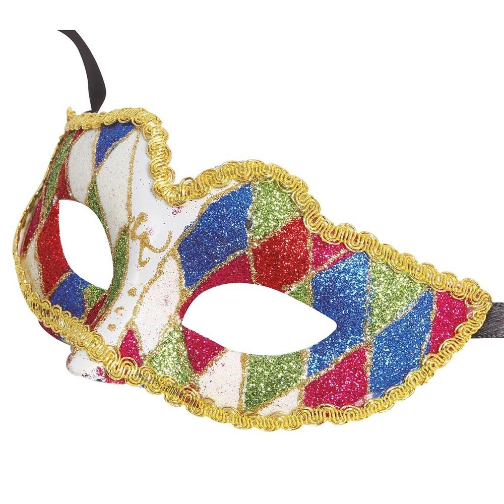 Fiestas Guirca Womens/Ladies Harlequin Eye Mask