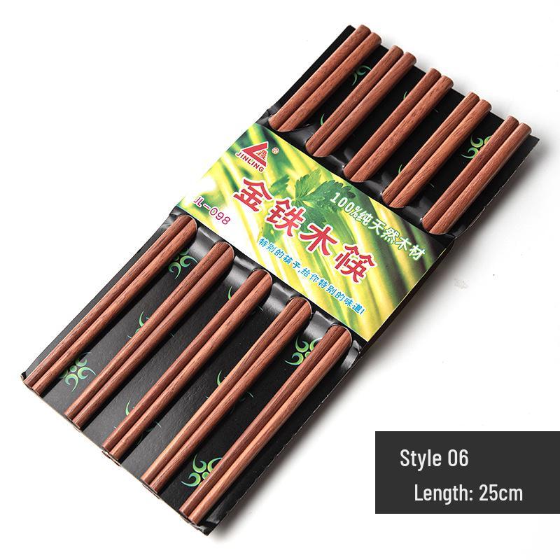 Golden Lignum Ironwood & Red Bakelite Chopsticks by Kangfulin