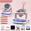 Rechargeable Remote-Controlled Baby Walker Car with Anti-Rollover Safety