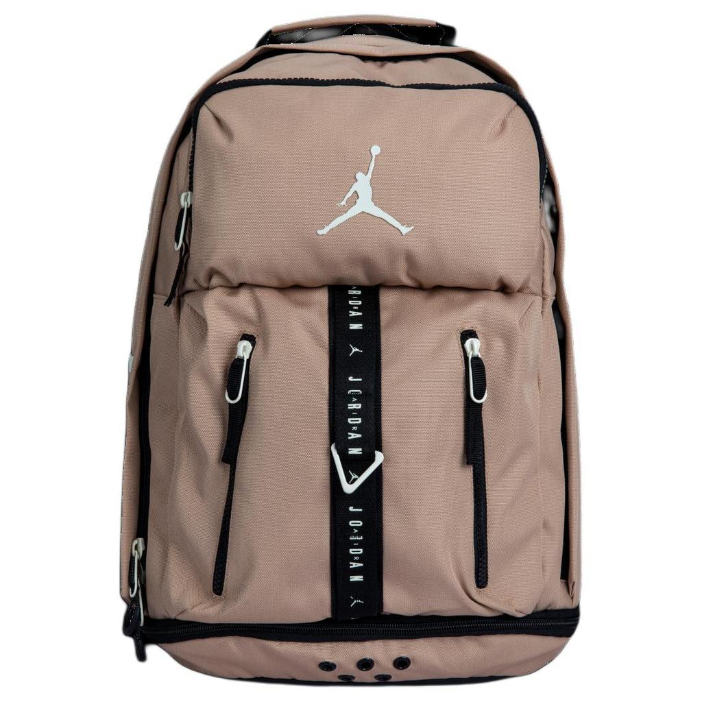New Jordan Polyester Backpack Medium Size Unisex Khaki JD2433002AD-002