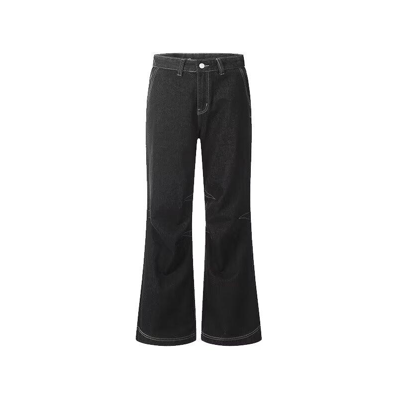 Retro Jeans Pánske jesenné Nový štýl Výbušný Street Hooligan Pekné Ležérne nohavice Pre tínedžerov Pánske voľné rovné nohavice so širokými nohami