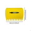 2Pieces Garden Leaf Grabber Hand Rakes for Gardeners Multifunctional 34x24.5cm Lightweight Handheld