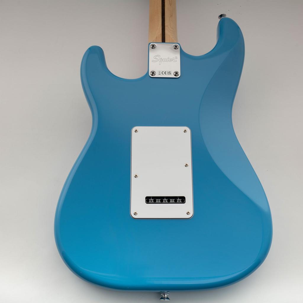 Musiclily Pro ST HSS Tremolo Cavity Backplate for Squier Sonic Strat Electric White 6-Hole Guitar, 3-Ply,