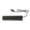 USB 2.0 High-Speed 7-Port Hub Expansion Splitter