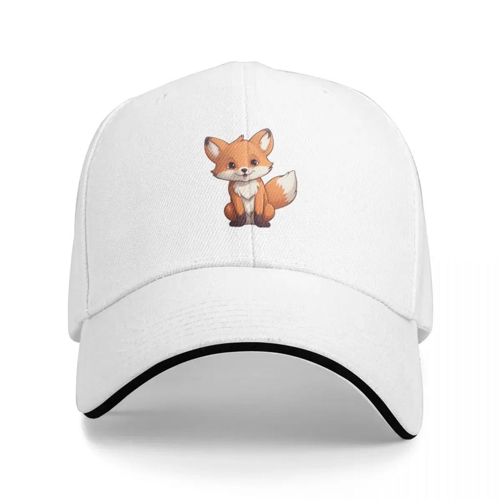 Cute Little Baby Fox Baseball Cap sailor cap for Unisex golf hat genuine Unisex Women's