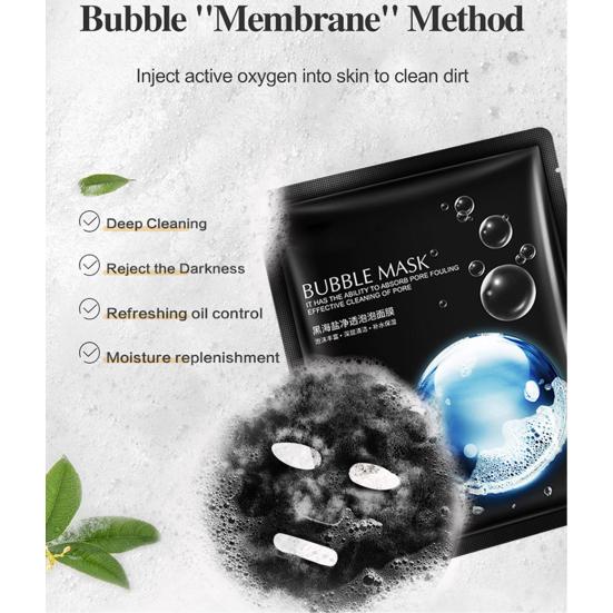 25g Masque Easy-cleaning Moisturizing Portable Anti-aging Bubble Facial Masque