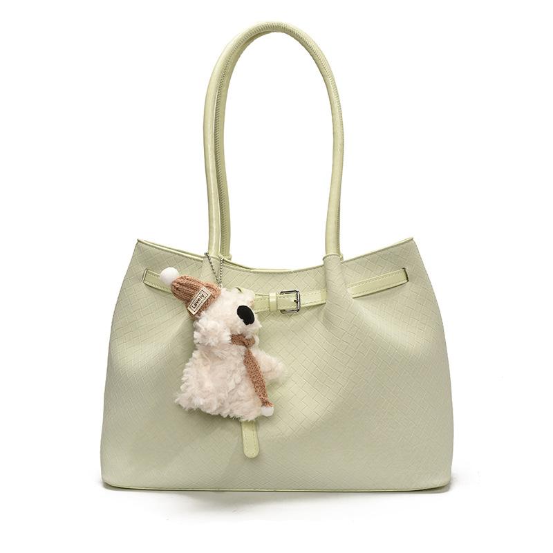 Nische Tragetasche mit großem Fassungsvermögen Damen Trend Vielseitig Premium Textur Schulter Umhängetasche