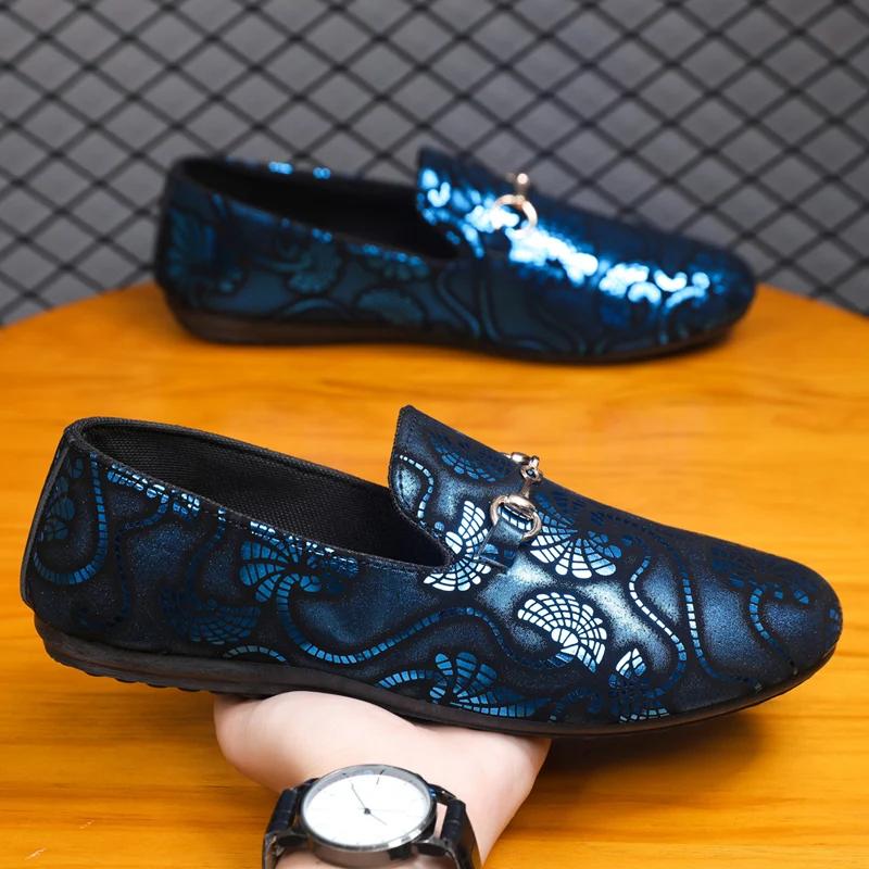 Leather Men Casual Shoes Breathable Slip on Boat Driving Shoes Fashion Formal Business Shoes Luxury Brand Mens Loafers