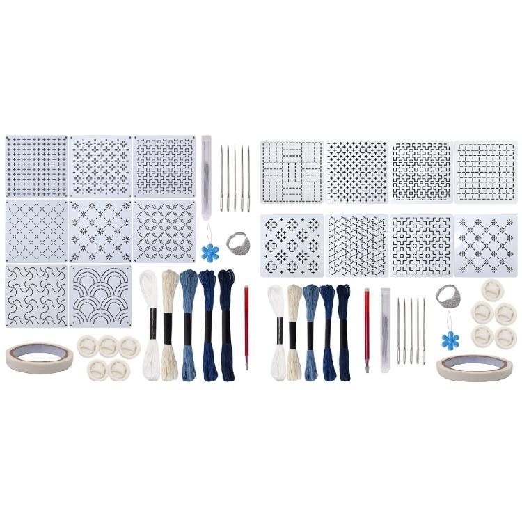 Easy Embroidery Set With PET Stencil For Home Decoration And Gift Making