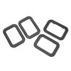 Interior Door Handle Trim 51211876043 Automobile Door Handle Frame Cover Replacement for 3 Series 318i