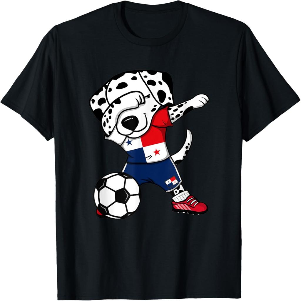 Dab Dalmatian Panama Soccer Fans Jersey Panamanian Football T-Shirt